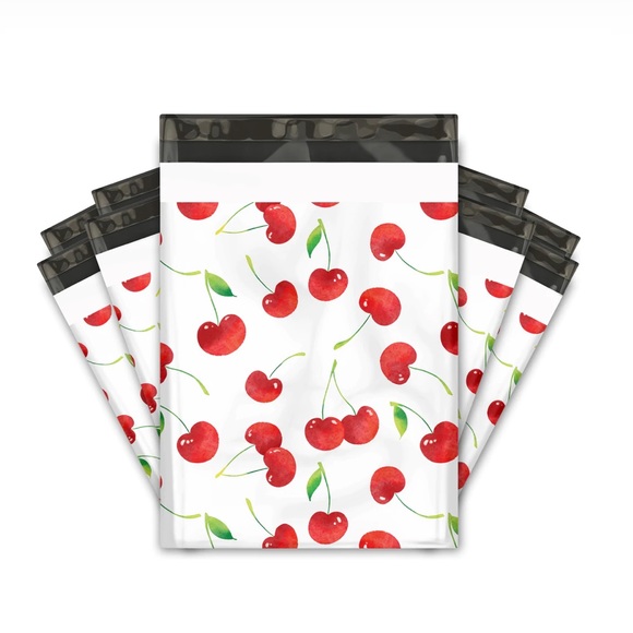50 10X13 Poly Mailers, Cherry Shipping Envelopes PRICE IS FIRM - Picture 7 of 10